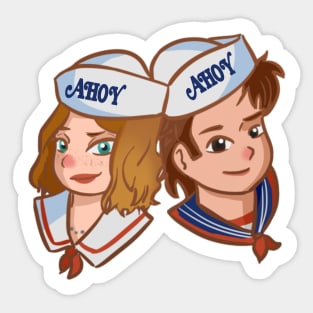 Scoops Ahoy Sticker